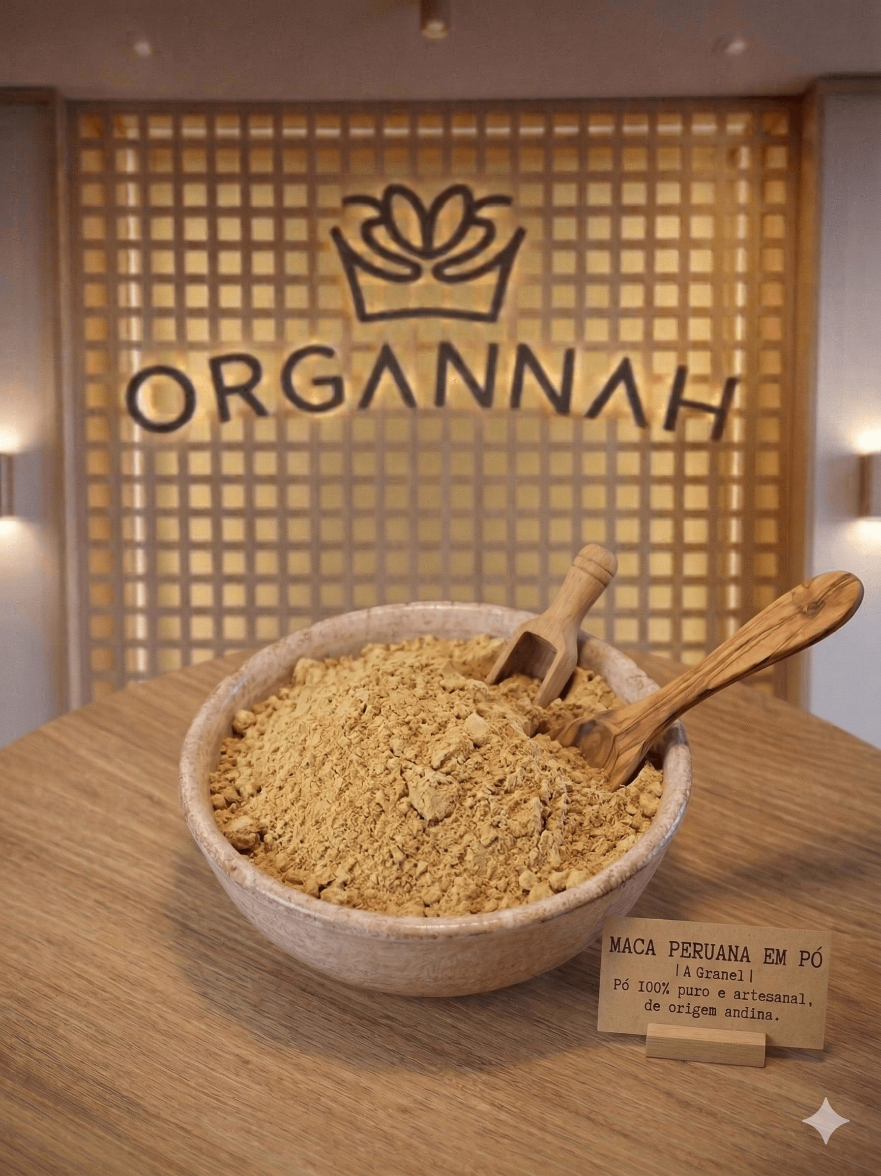 Maca Peruana Orgânica disponível na Organnah